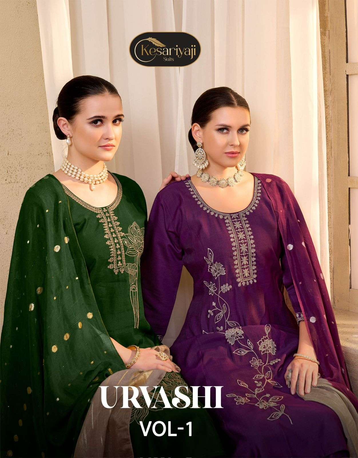 KESHRIYAJI KURTI URVASHI VOL 1 PRINTED KURTI WHOLESALER 