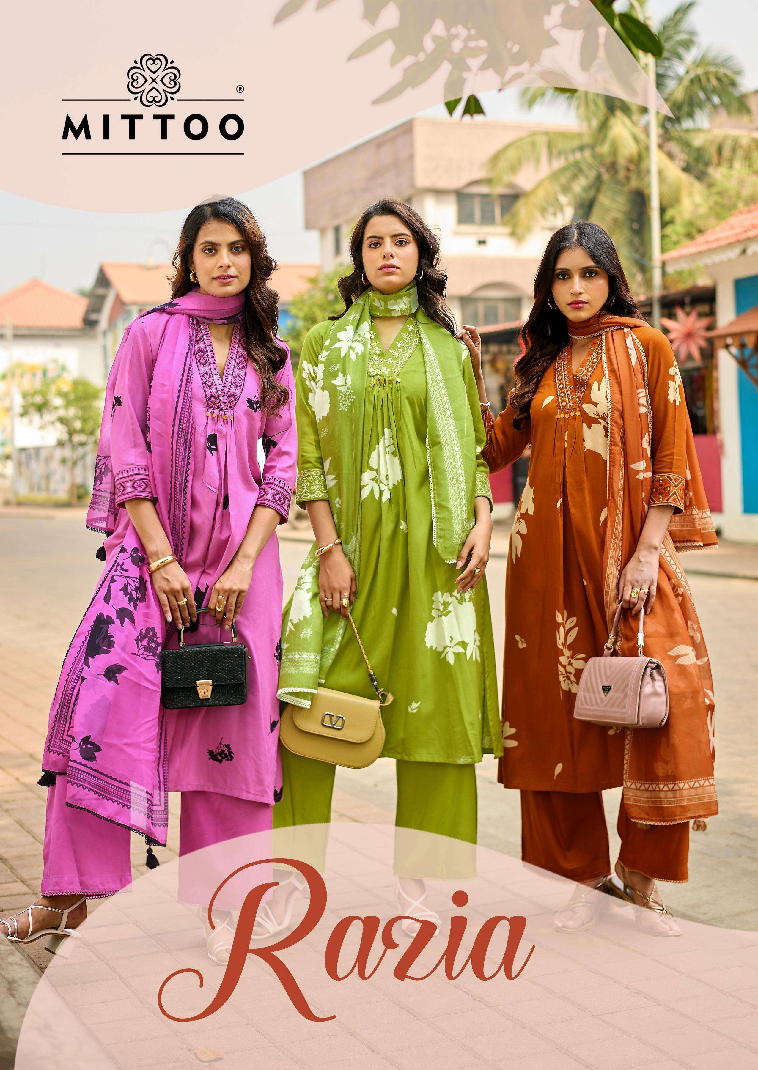 MITTOO KURTI RAZIA PRINTED KURTI WHOLESALER