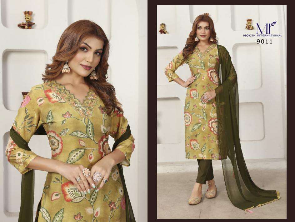 MOKSH INTERNATIONAL KAASHVI VOL 1 PRINTED KURTI WHOLESALER 