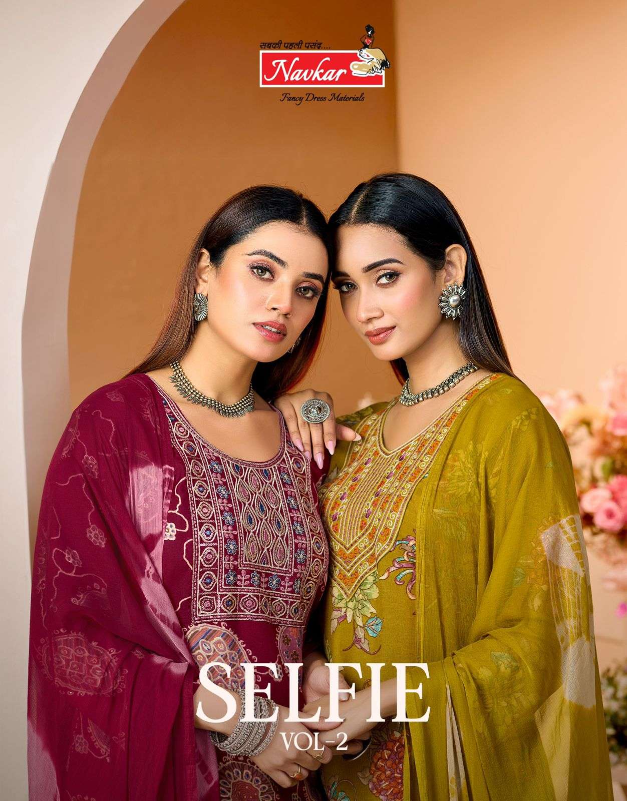 NAVKAR KURTI SELFIE VOL 2 PRINTED KURTI WHOLESALER 