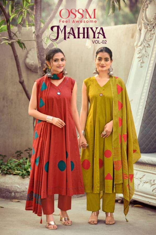 OSSM KURTI MAHIYA VOL 2 PRINTED KURTI WHOLESALER