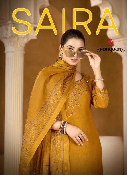 RANGOON KURTI SAIRA PRINTED KURTI WHOLESALER