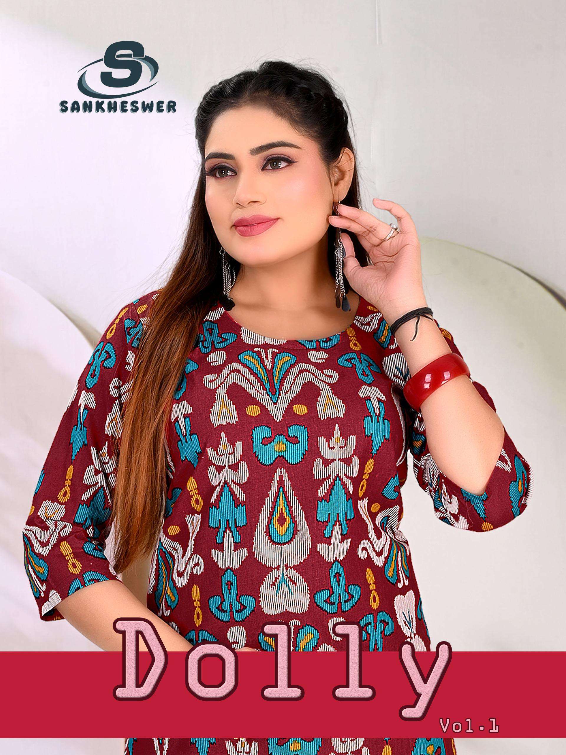 Sankheswer KURTI DOLLY-VOL-1 PRINTED KURTI WHOLESALER 