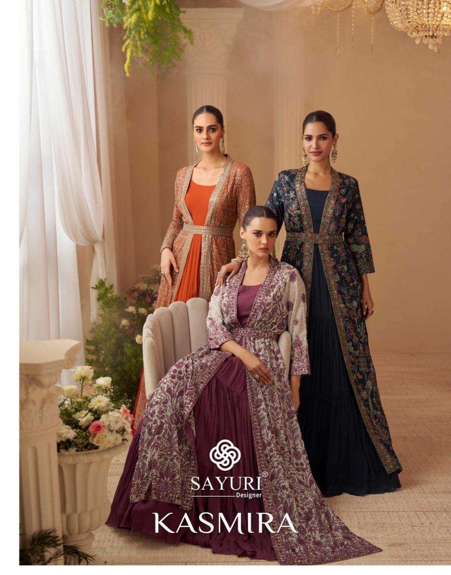 Sayuri Designer kasmira PRINTED KURTI WHOLESALER 