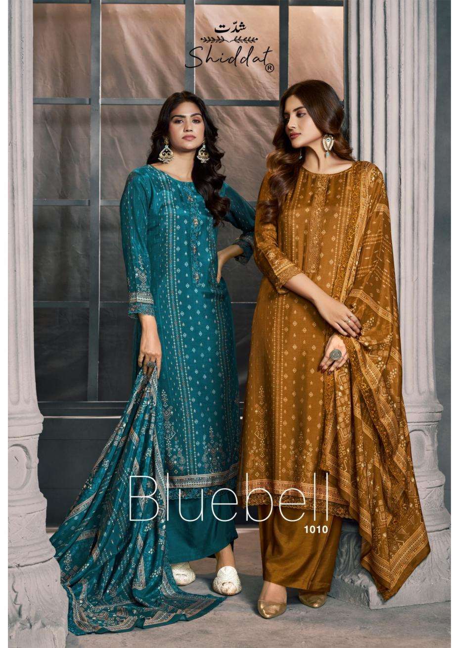 Shiddat KURTI BLUEBELL 1010 PRINTED KURTI WHOLESALER 