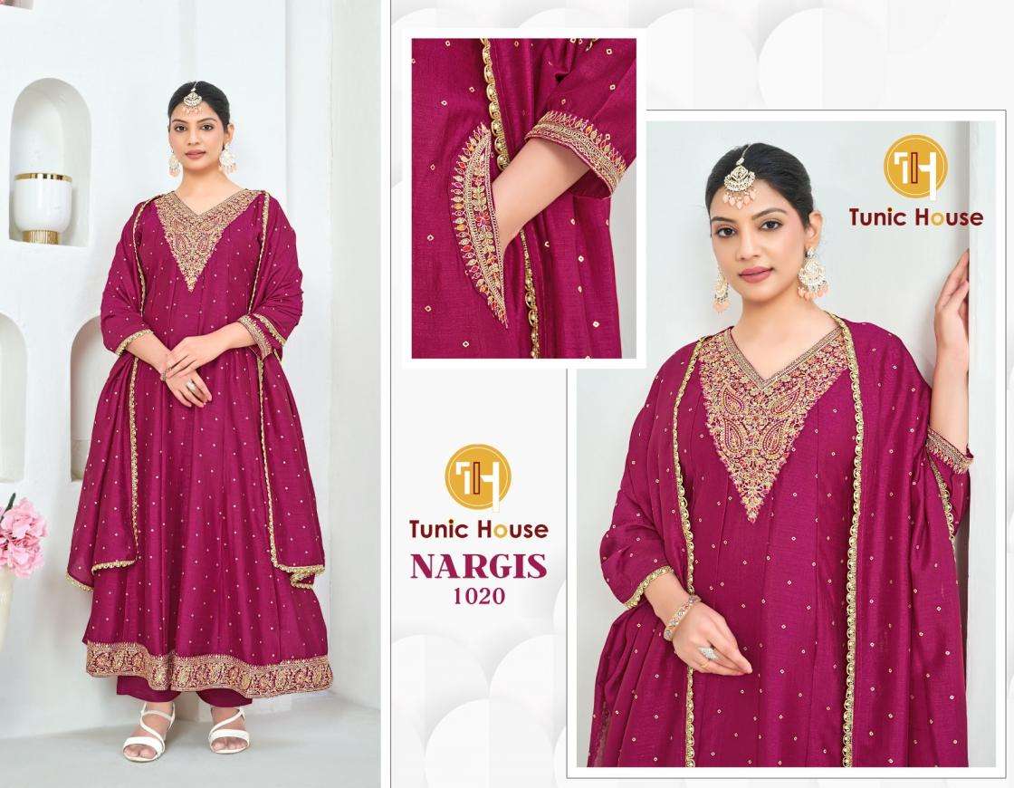 TUNIC HOUSE KURTI NARGIS PRINTED KURTI WHOLESALER
