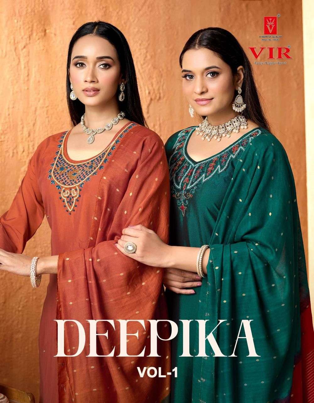 VIR KURTI DEEPIKA VOL 1  PRINTED KURTI WHOLESALER 