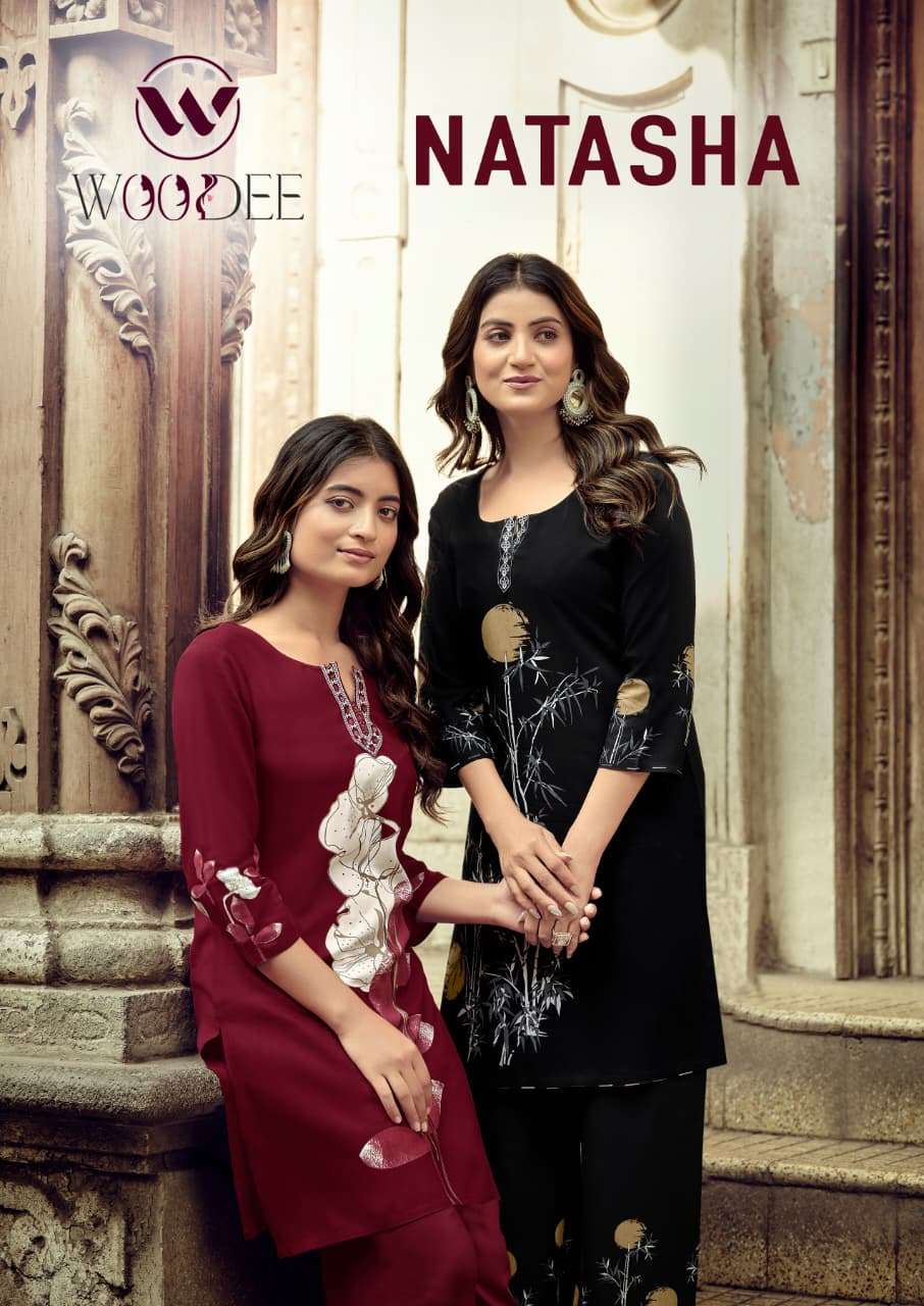 WOODEE KURTI NATASHA PRINTED KURTI WHOLESALER 