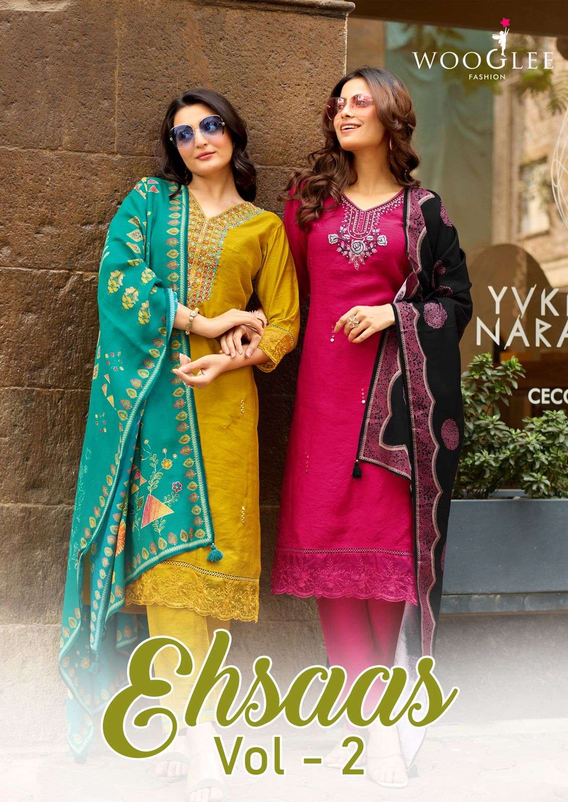 WOOGLEE KURTI EHSAAS VOL 2 PRINTED KURTI WHOLESALER