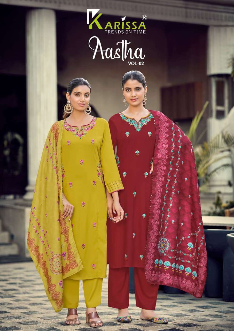 AANCHI KURTI AASTHA vol-2 PRINTED KURTI WHOLESALER 