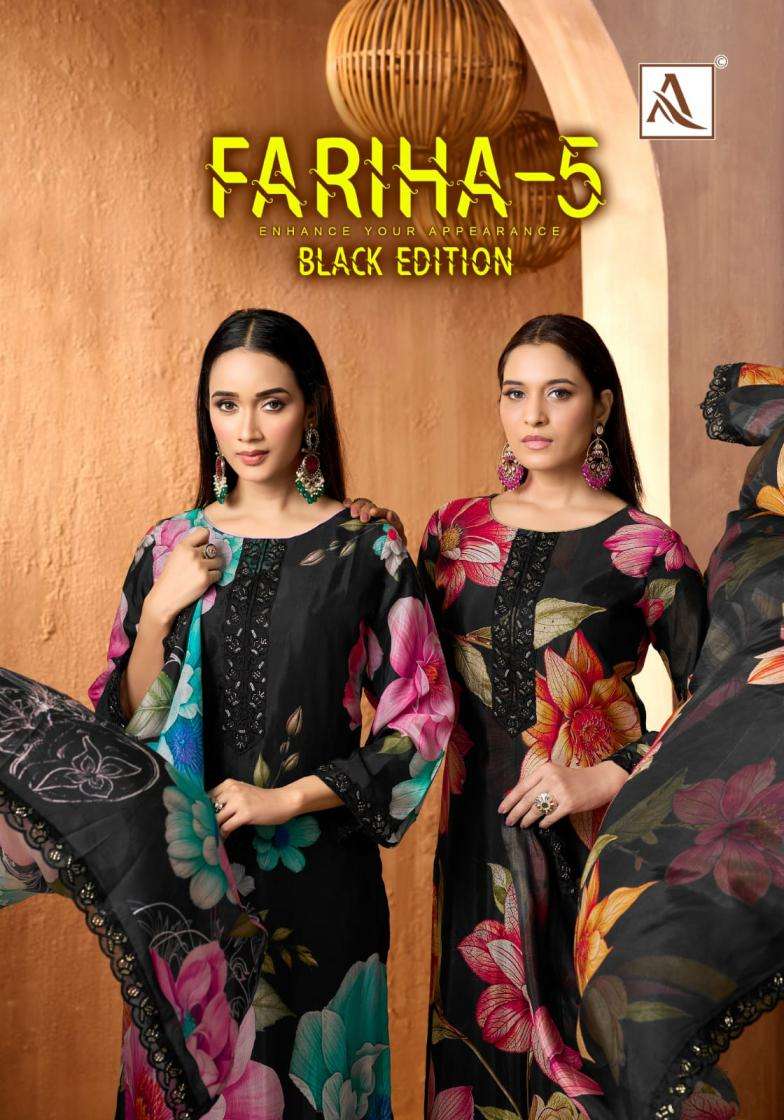 Alok Suit FARIHA-5 PRINTED KURTI WHOLESALER 