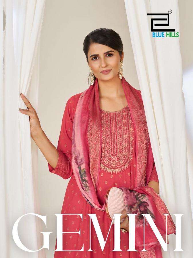 blue hills gemini PRINTED KURTI WHOLESALER 