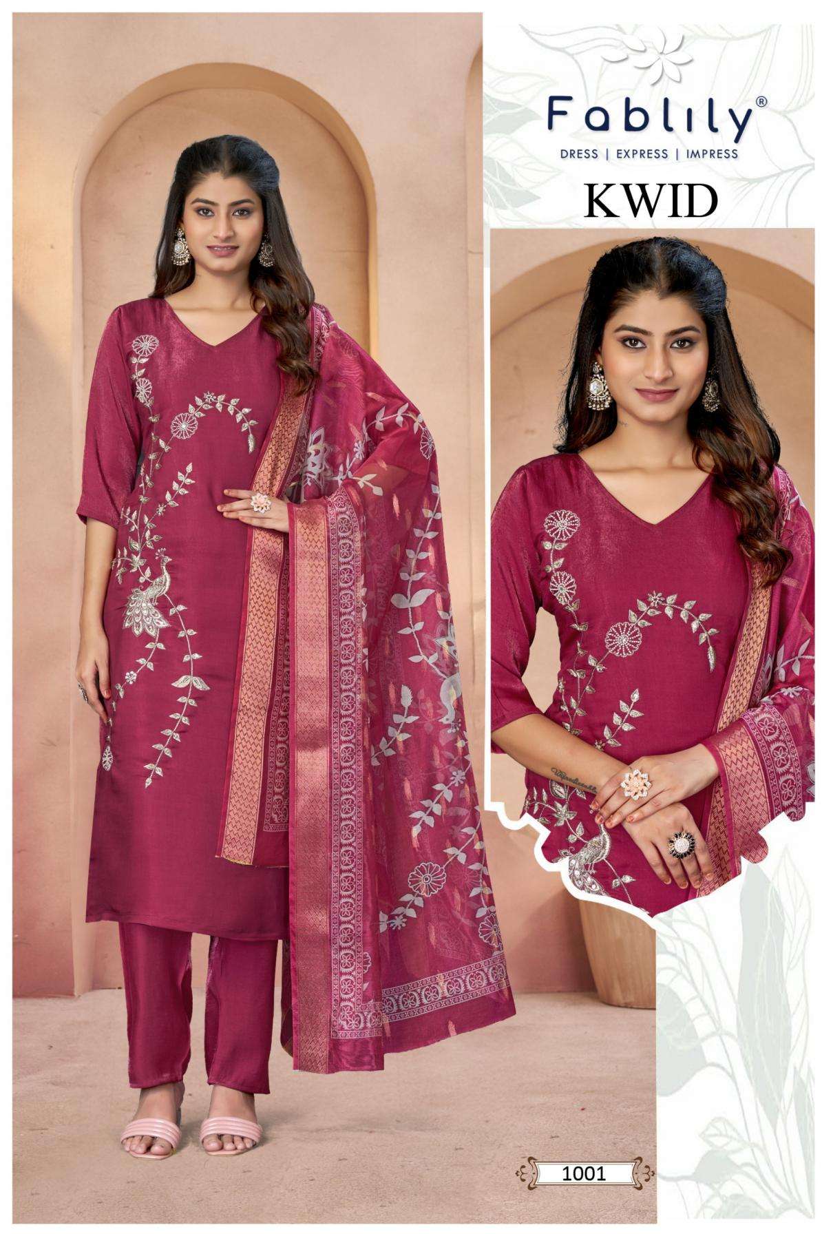 Fablily KURTI KWID PRINTED KURTI WHOLESALER 