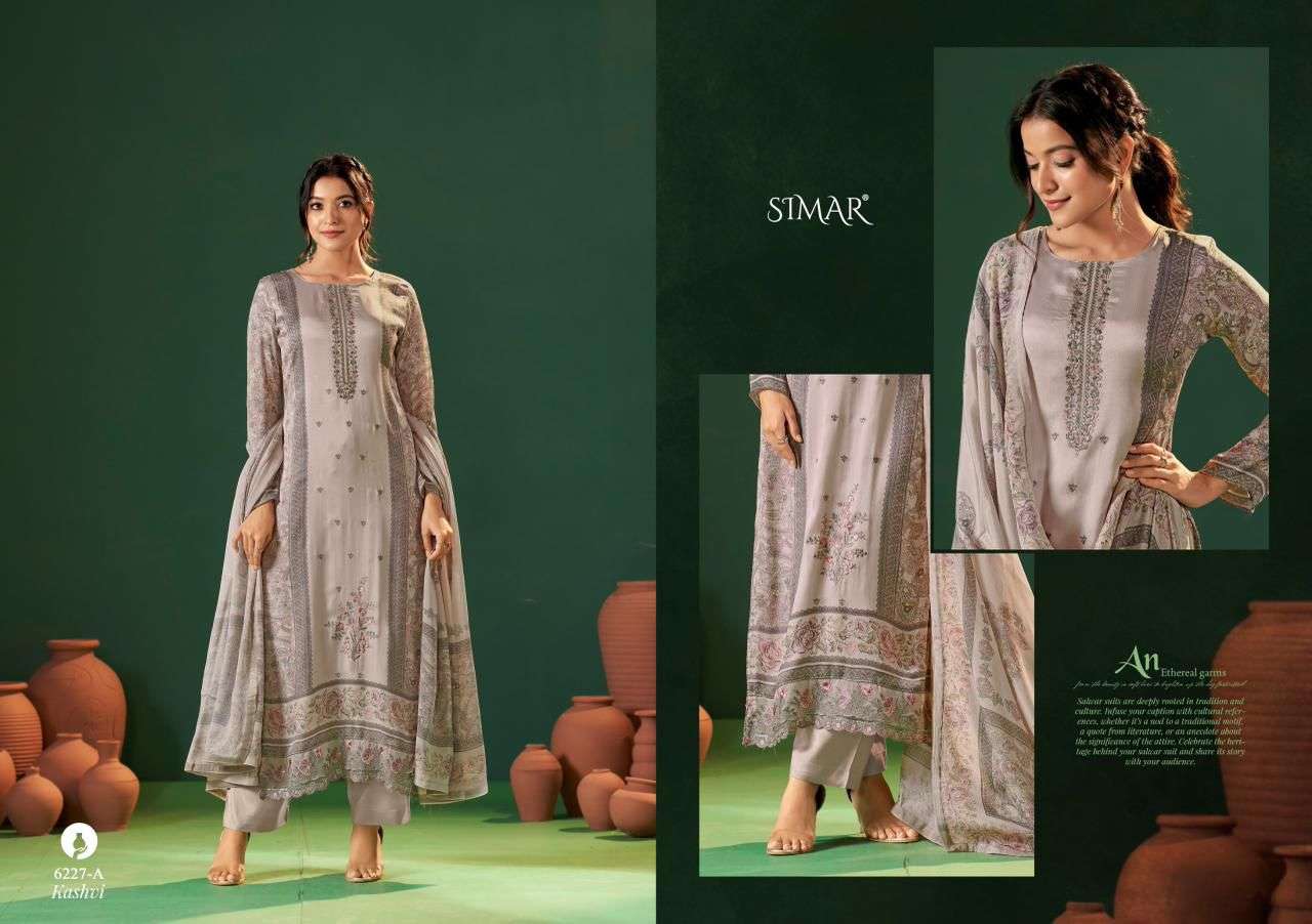 Glossy KURTI Simar Kashvi PRINTED KURTI WHOLESALER 