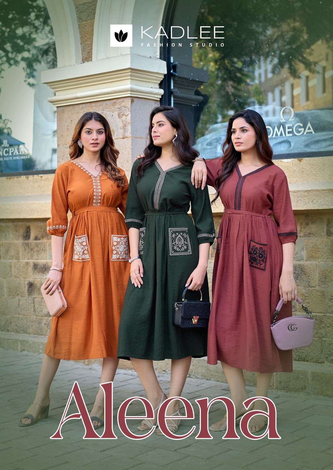 KADLEE KURTI Aleena PRINTED KURTI WHOLESALER 