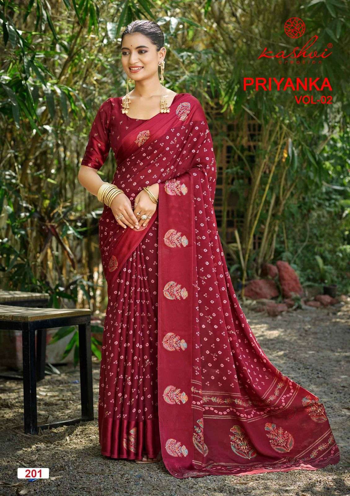 Kashvi SAREES Priyanka Vol 2 PRINTED KURTI WHOLESALER 