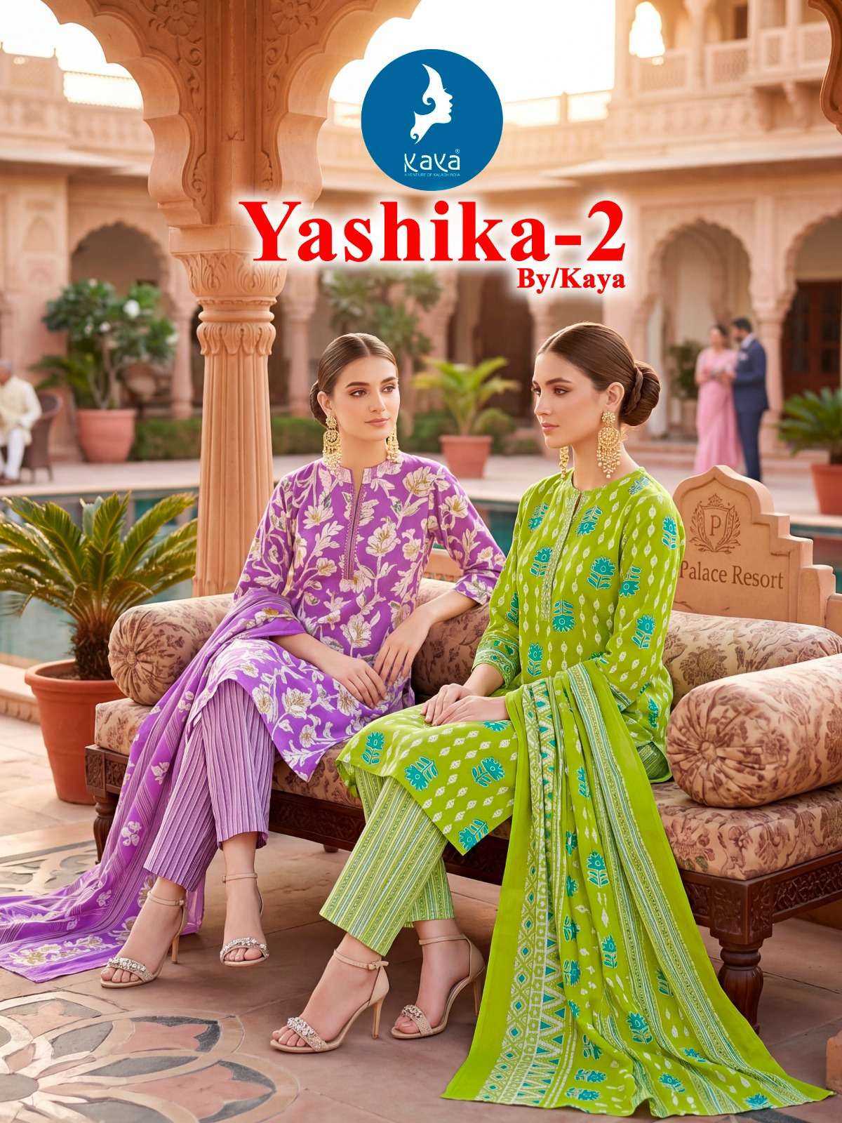 KAYA KURTI  YASHIKA - 2 PRINTED KURTI WHOLESALER 