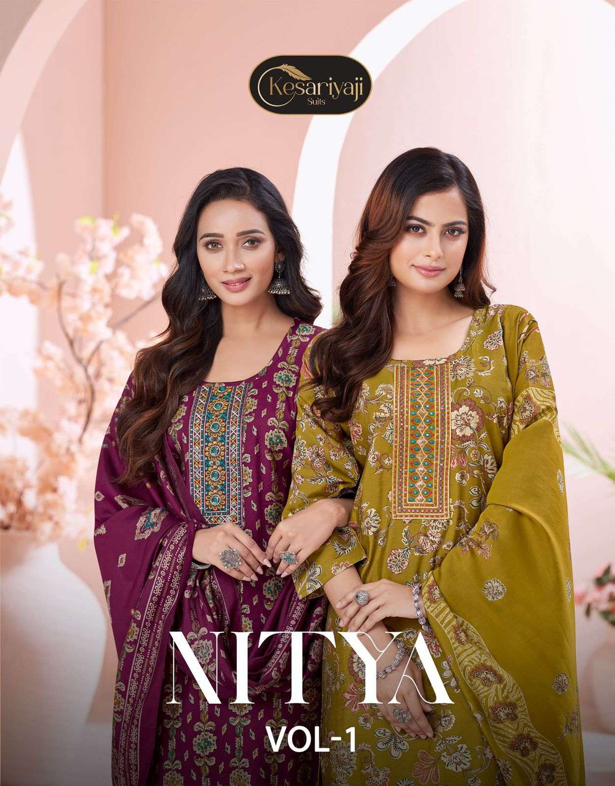 KESHARIYA KURTI NITYA VOL 1 PRINTED KURTI WHOLESALER 