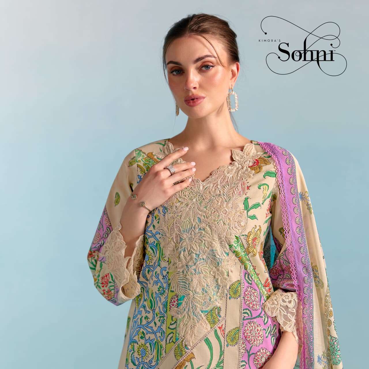 Kimora SAREES Sohni Block Vol 69 PRINTED KURTI WHOLESALER 