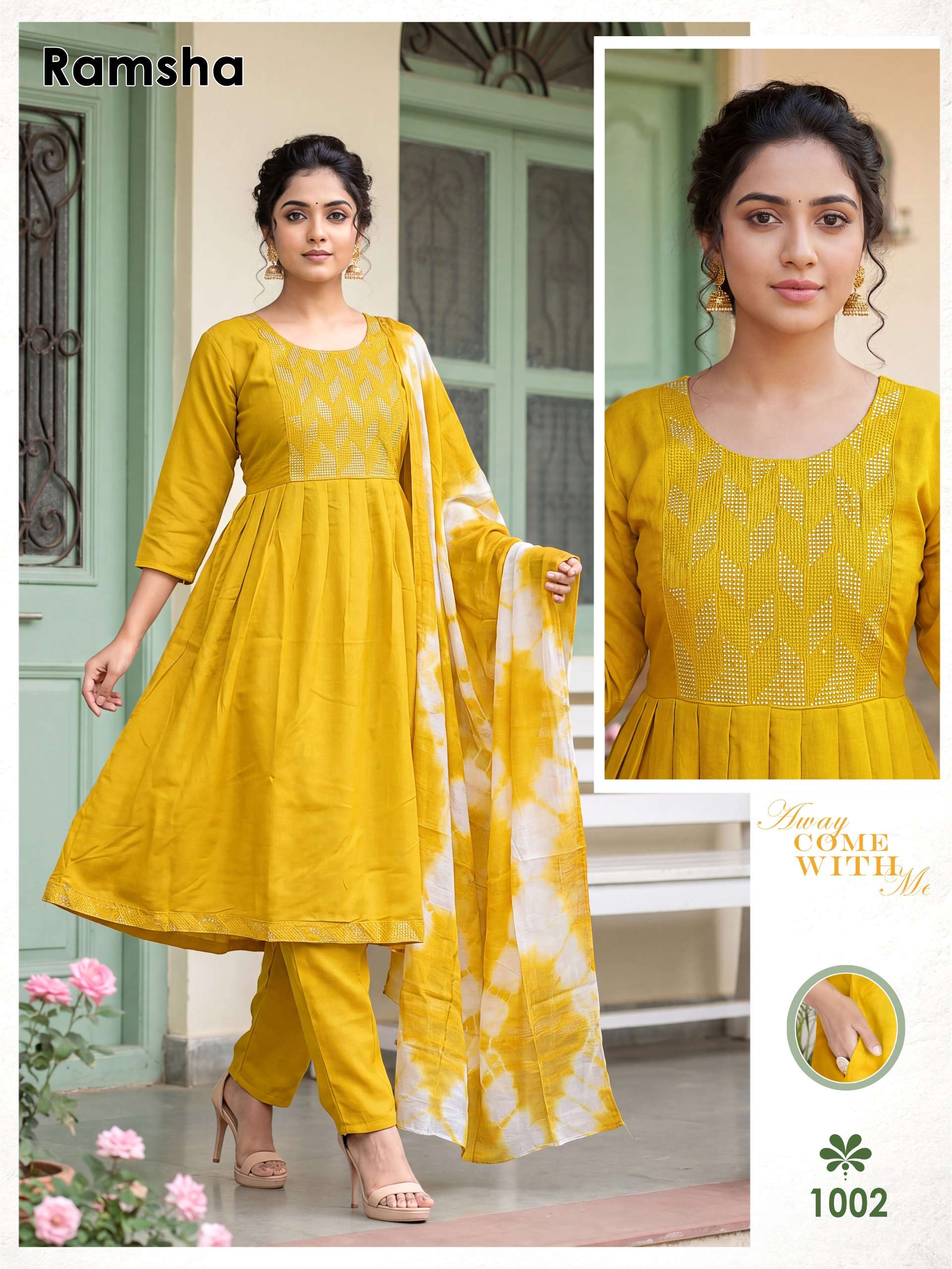 KURTI KART Ramsha Vol 8 PRINTED KURTI WHOLESALER 