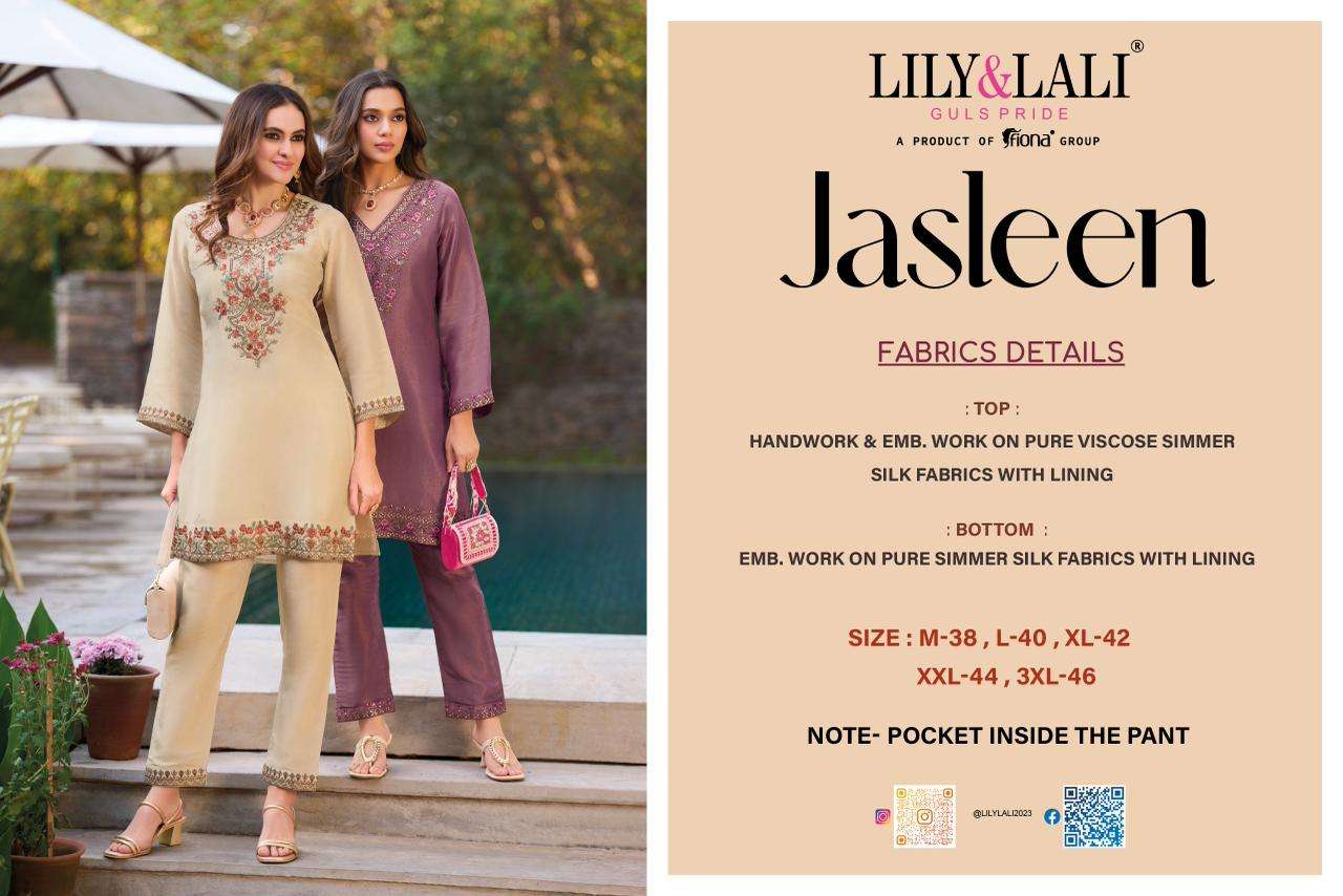 LILY & LALI JASLEEN PRINTED KURTI WHOLESALER 