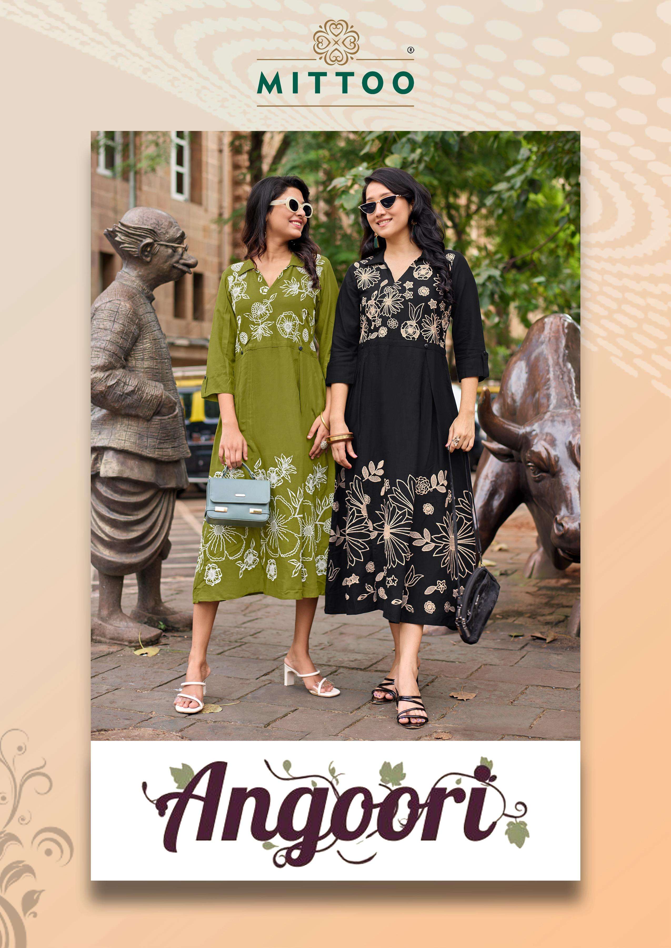 MITTOO KURTI Angoori PRINTED KURTI  WHOLESALER 