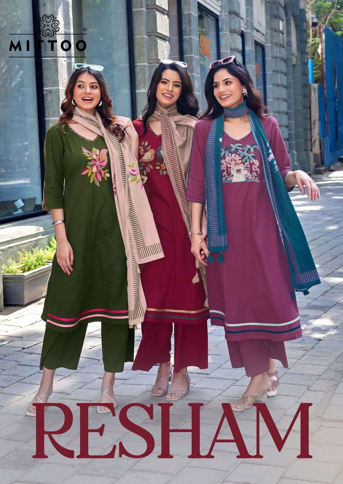 MITTOO KURTI Resham PRINTED KURTI WHOLESALER 