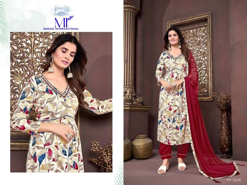 Moksh KURTI Afgani Alia Vol 1 PRINTED KURTI WHOLESALER 