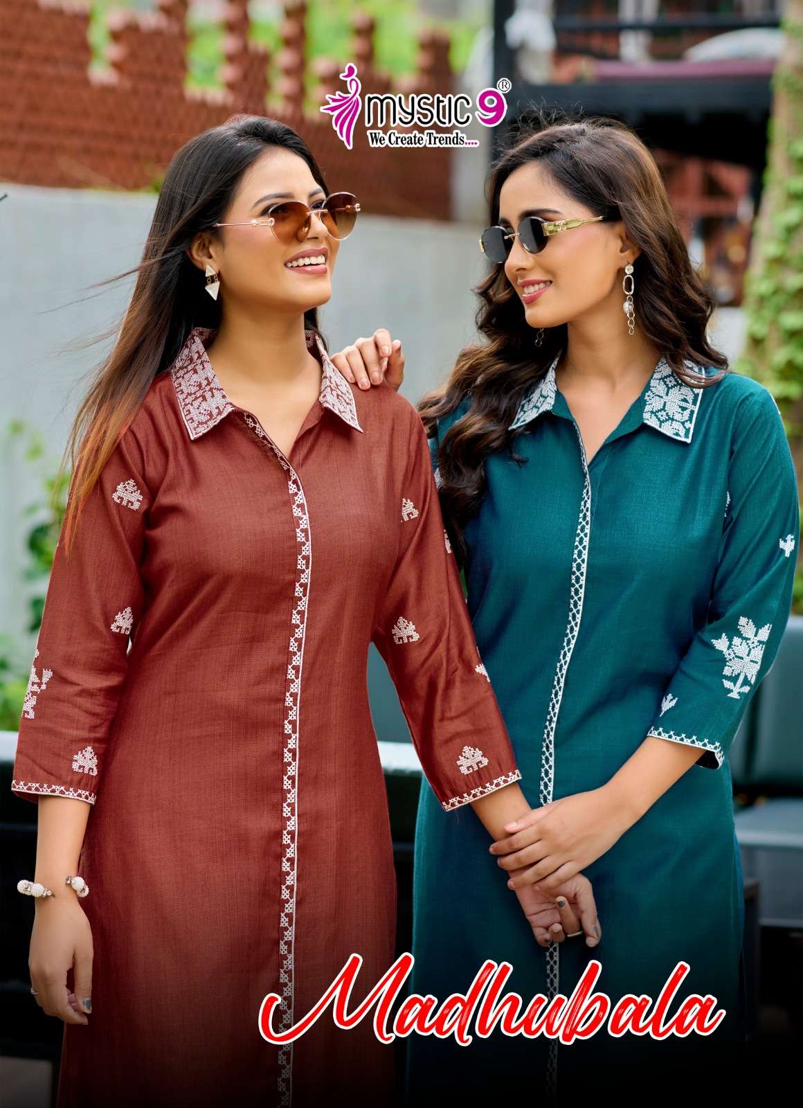 MYSTIC 9 KURTI MADHUBALA VOL 1 PRINTED KURTI WHOLESALER 