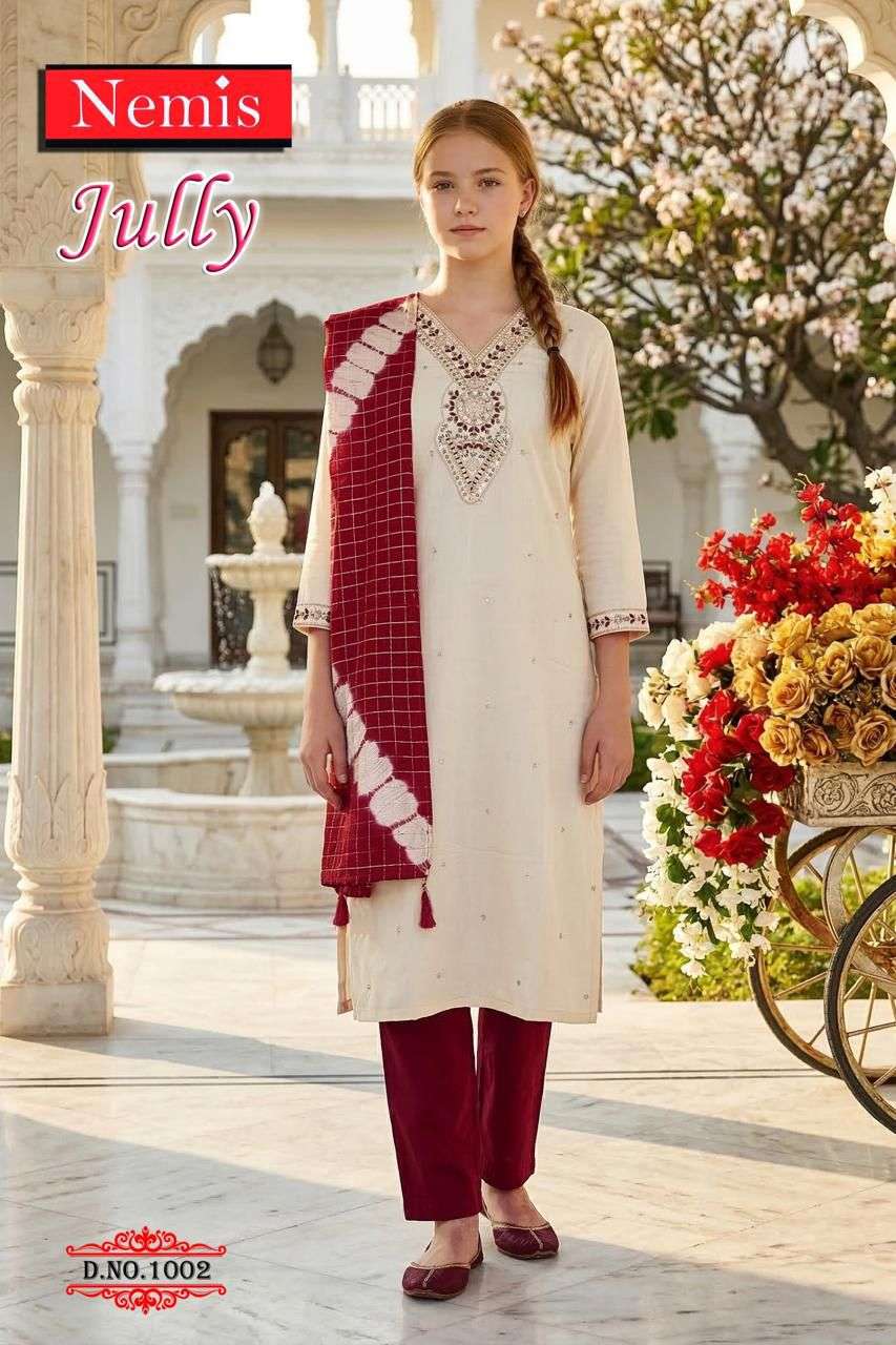 NEMIS KURTI JULLY VOL 1 PRINTED KURTI WHOLESALER 