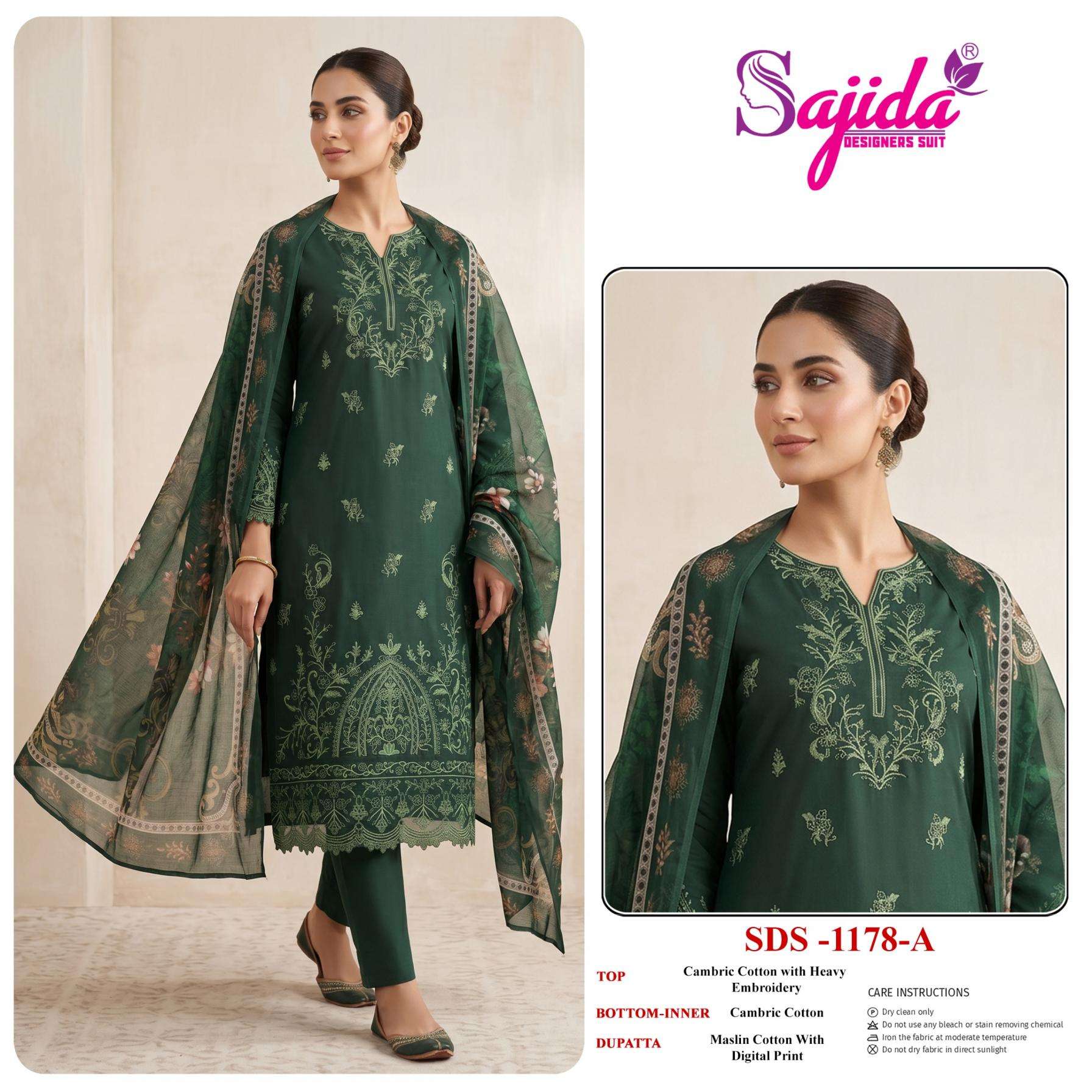 Sajida KURTI 1178ABCD PRINTED KURTI WHOLESALER 