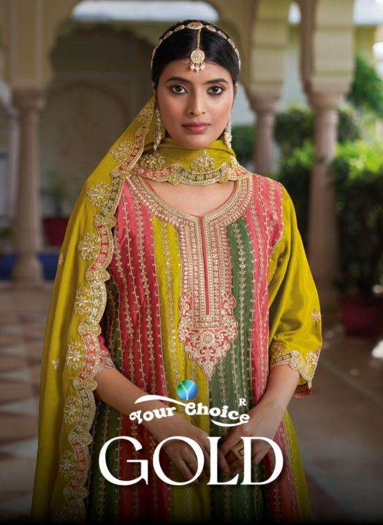your choice gold PRINTED KURTI WHOLESALER 