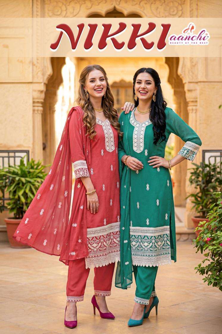 AANCHI KURTI nikki PRINTED KURTI WHOLESALER 