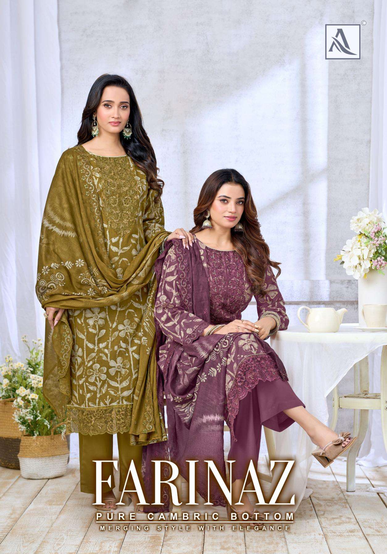 Alok Suit farinaz PRINTED KURTI WHOLESALER 
