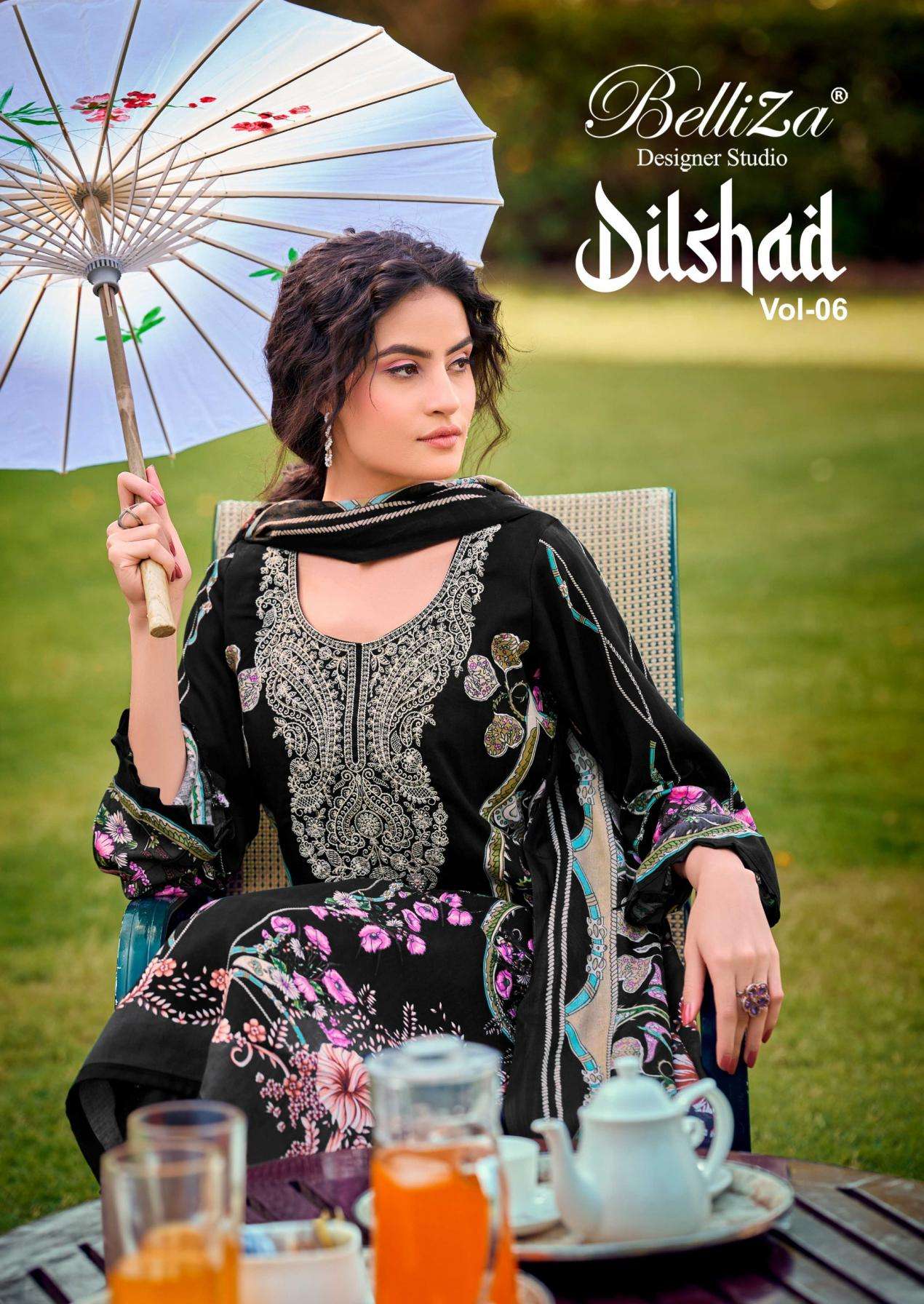 BelliZa KURTI dilshad vol 6 PRINTED KURTI WHOLESALER 