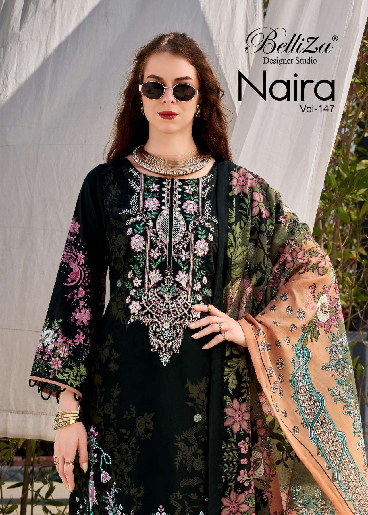 belliza KURTI naira vol 147 PRINTED KURTI WHOLESALER 