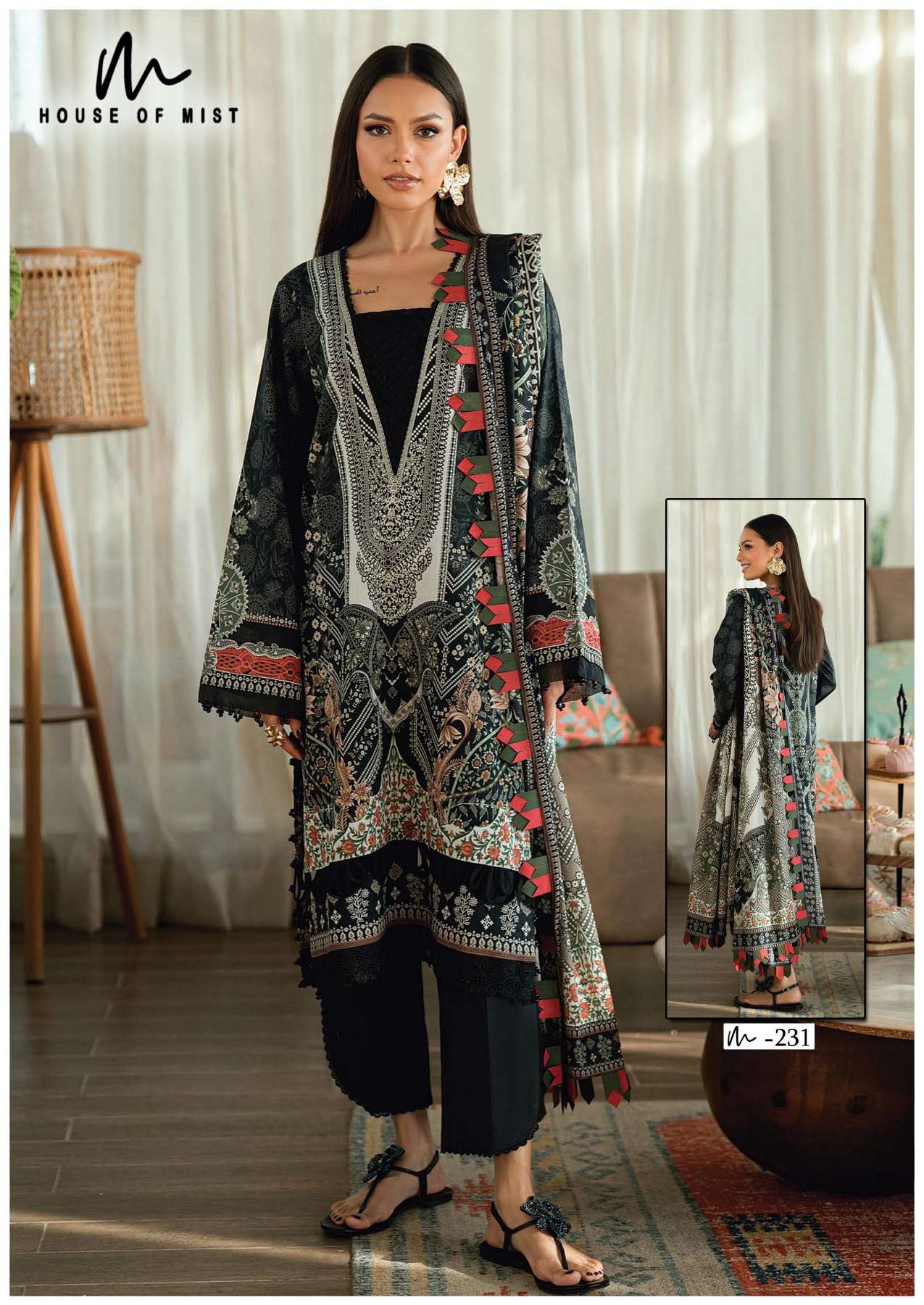 House Of Mist Ghazal Vol 24 PRINTED KURTI WHOLESALER 