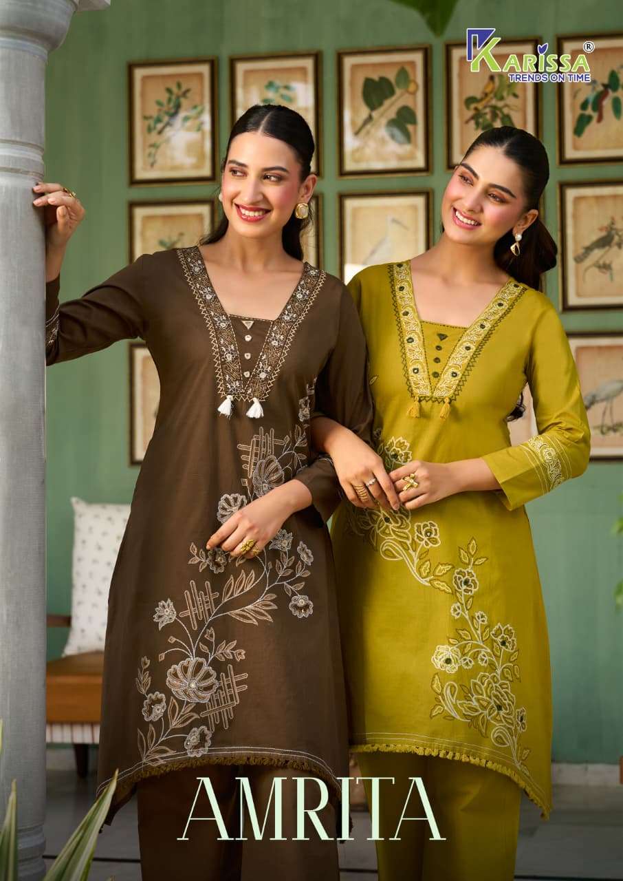 KARISSA KURTI AMRITA PRINTED KURTI WHOLESALER 