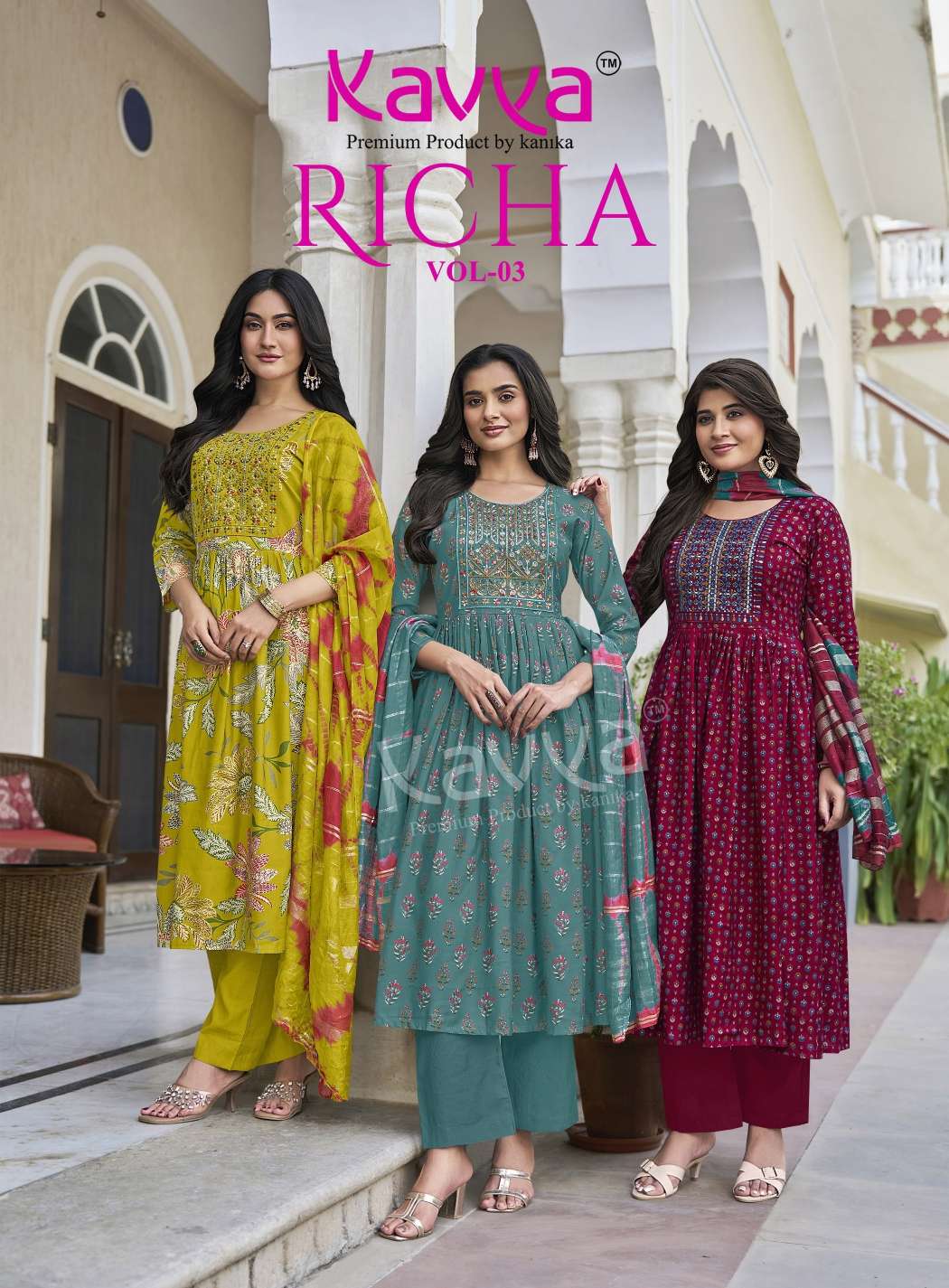 KAVYA KURTI RICHA VOL. 3 PRINTED KURTI WHOLESALER 