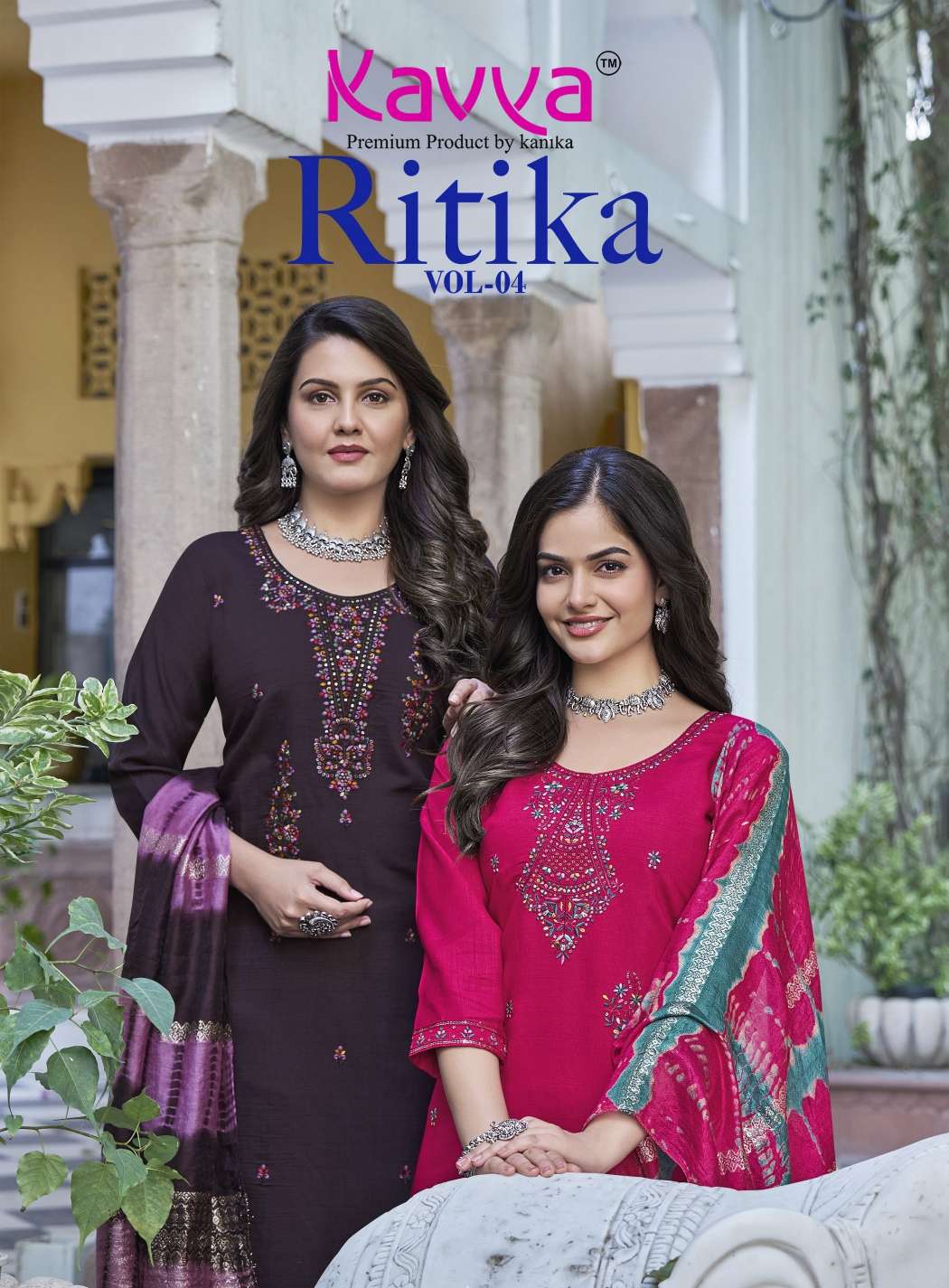 KAVYA KURTI RITIKA Vol  4 PRINTED KURTI WHOLESALER 