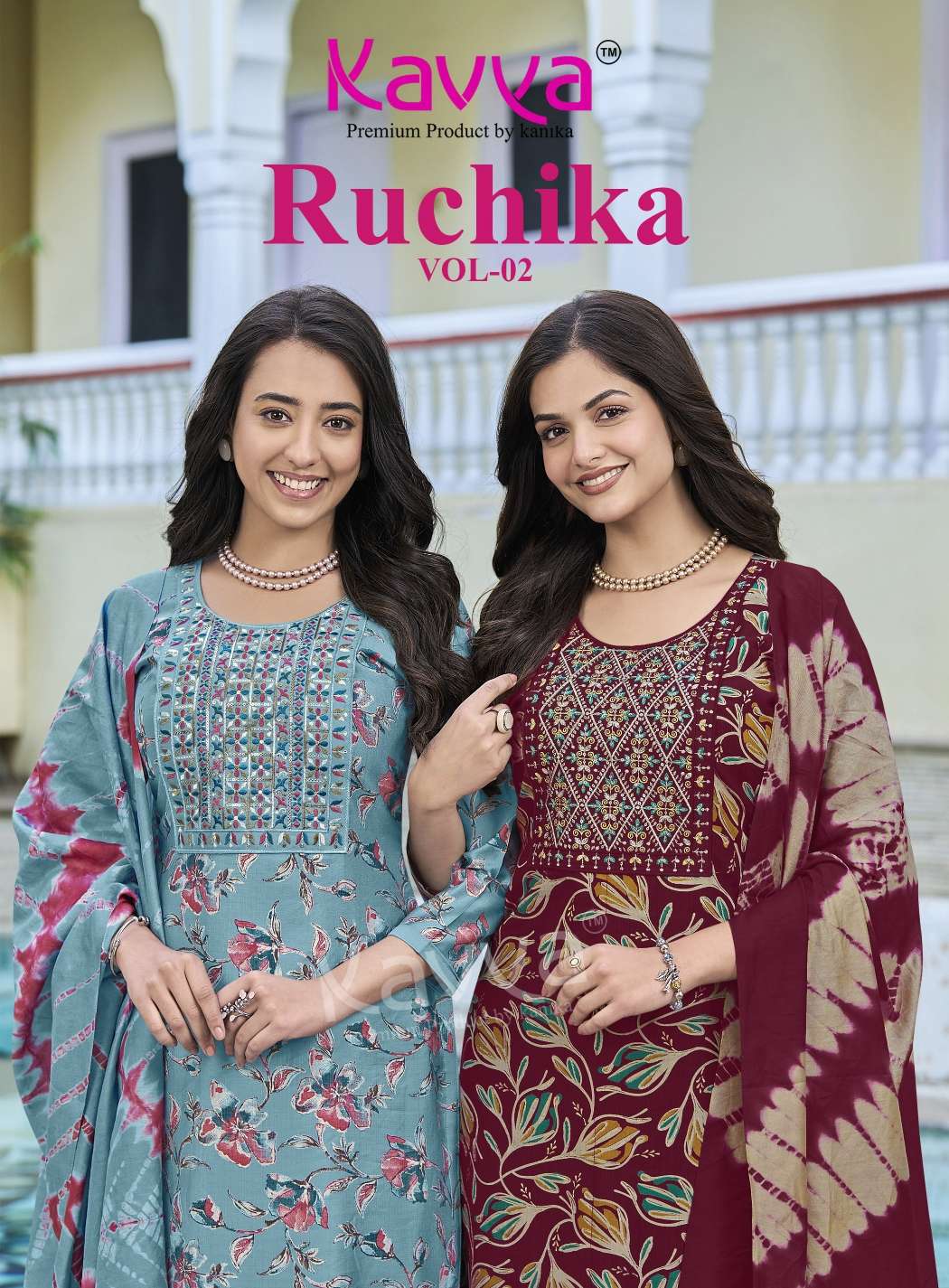KAVYA KURTI RUCHIKA Vol 2 PRINTED KURTI WHOLESALER 