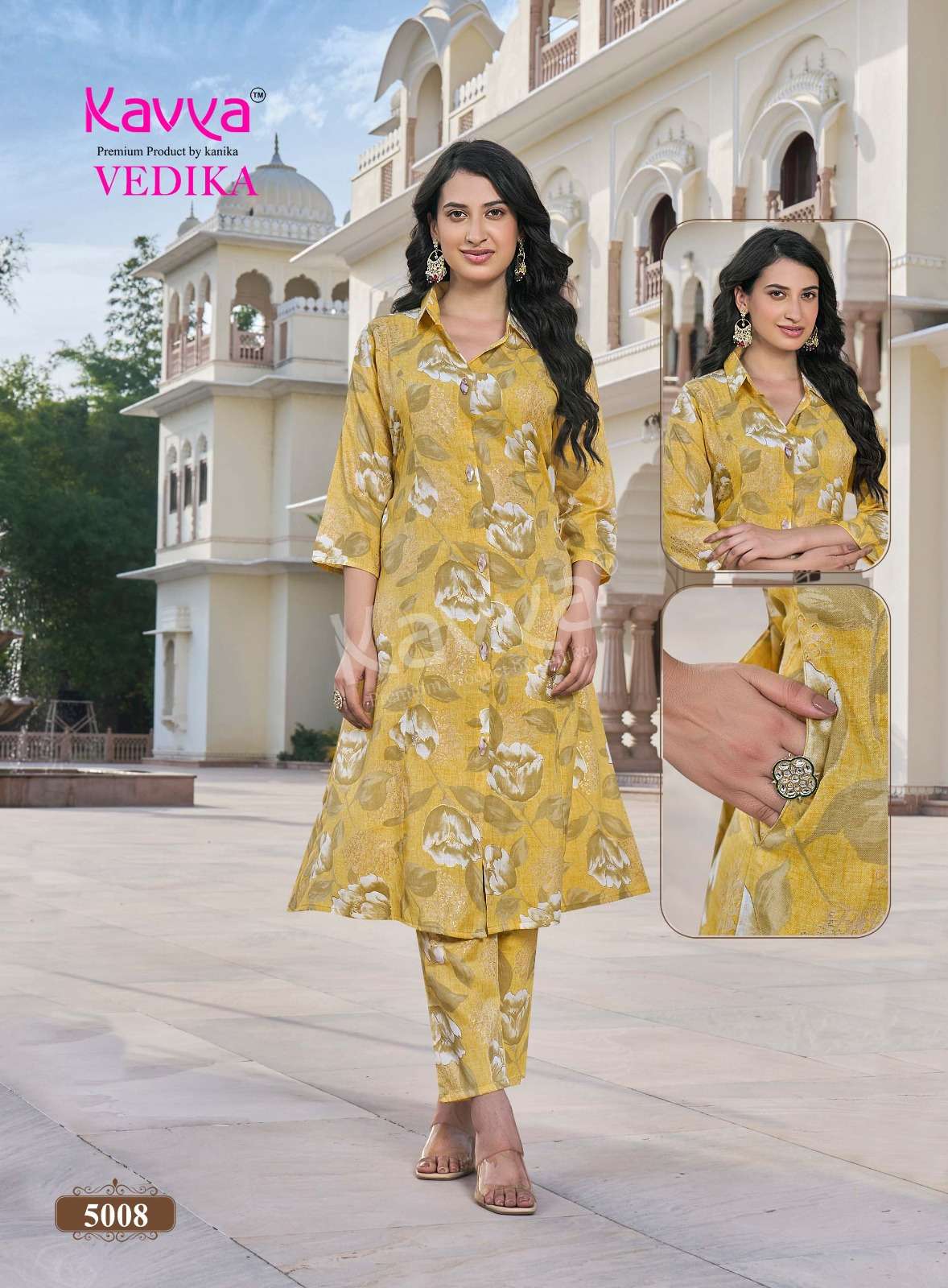 Kavya KURTI Vedika Vol 05 PRINTED KURTI WHOLESALER 