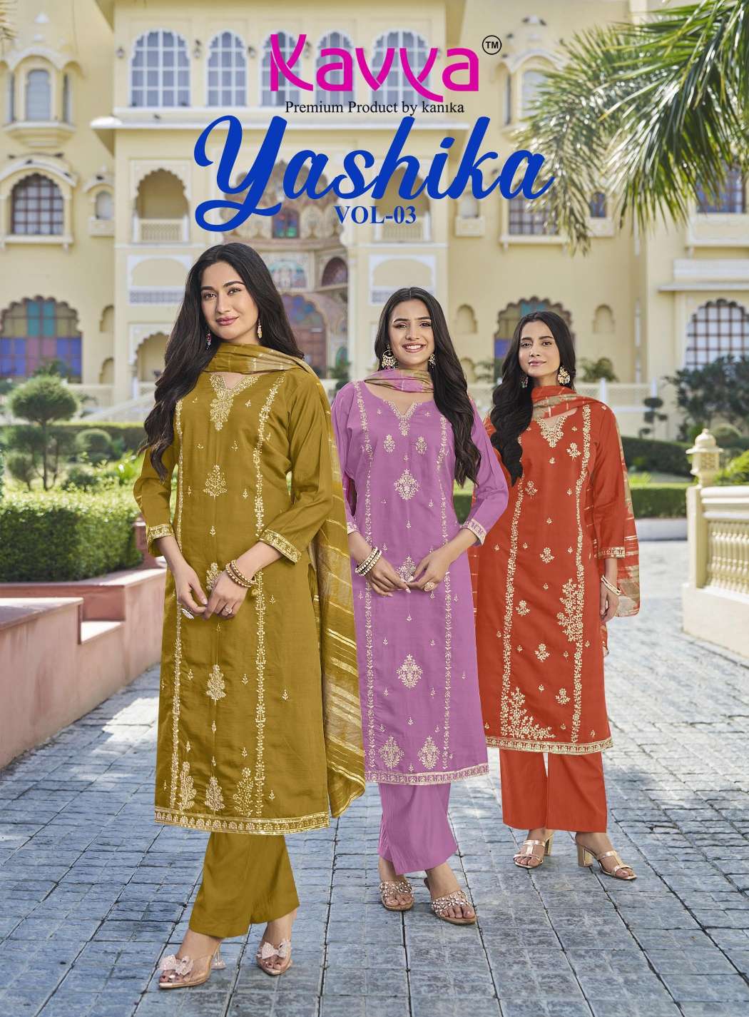 KAVYA KURTI YASHIKA VOL  3 PRINTED KURTI WHOLESALER 