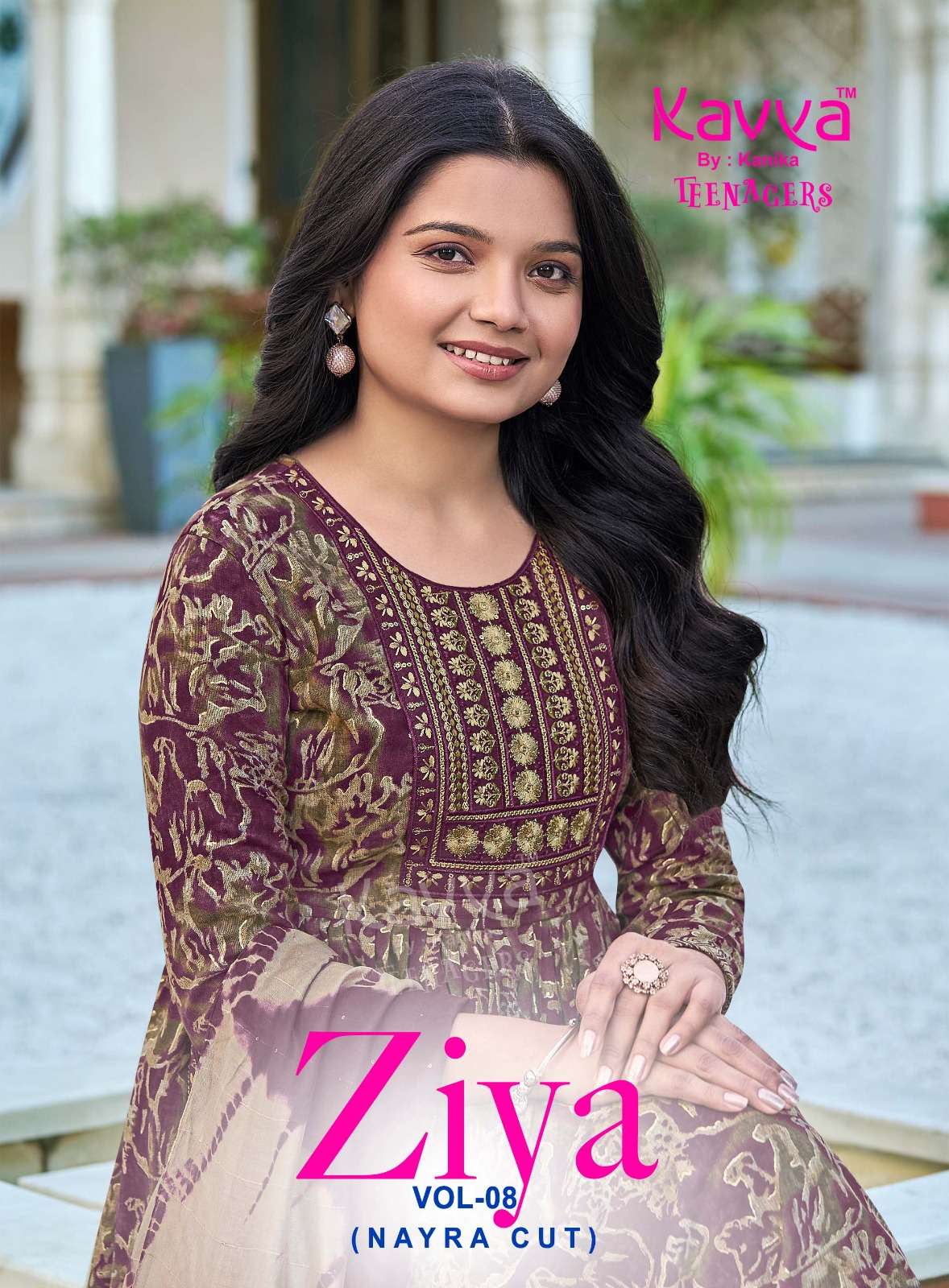 KAVYA KURTI ZIYA VOLUME 8 PRINTED KURTI WHOLESALER 