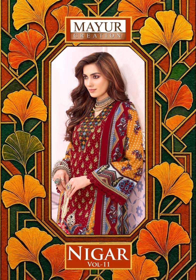 Mayur KURTI nigar vol 11 PRINTED KURTI WHOLESALER 