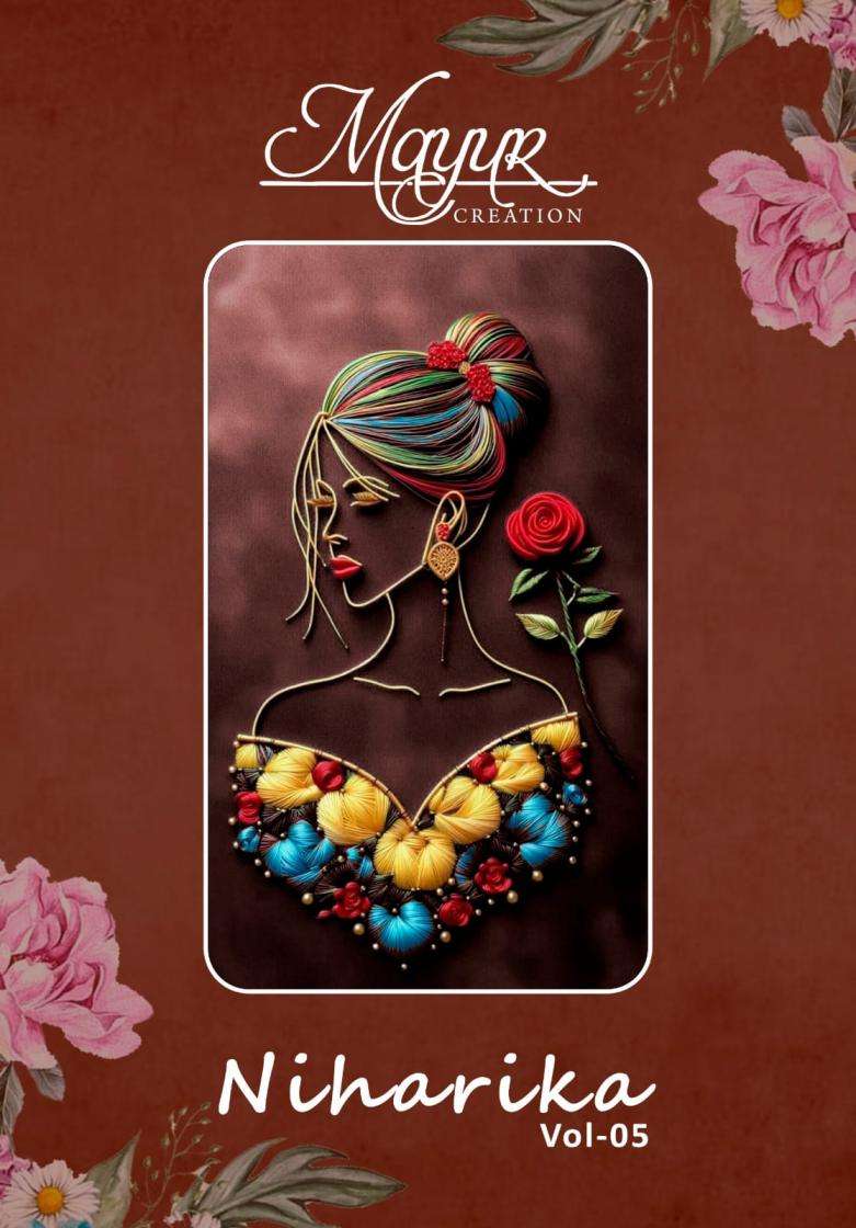 mayur KURTI niharika vol 5 PRINTED KURTI WHOLESALER 