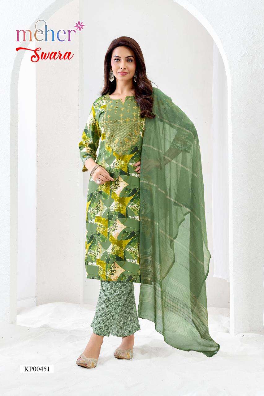 MEHER KURTI SWARA PRINTED KURTI WHOLESALER 