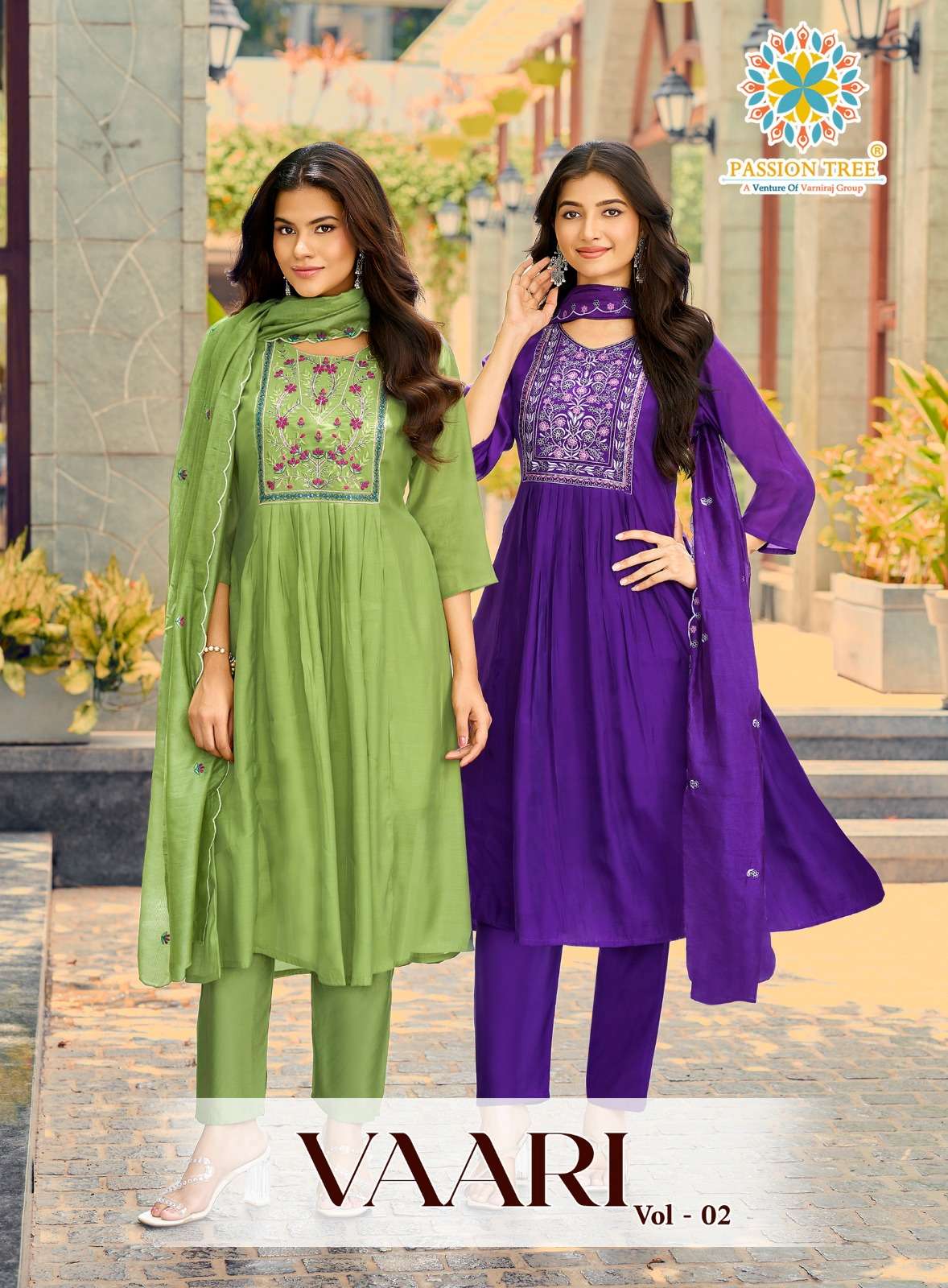 PASSION TREE VAARI VOL-2 PRINTED KURTI WHOLESALER 
