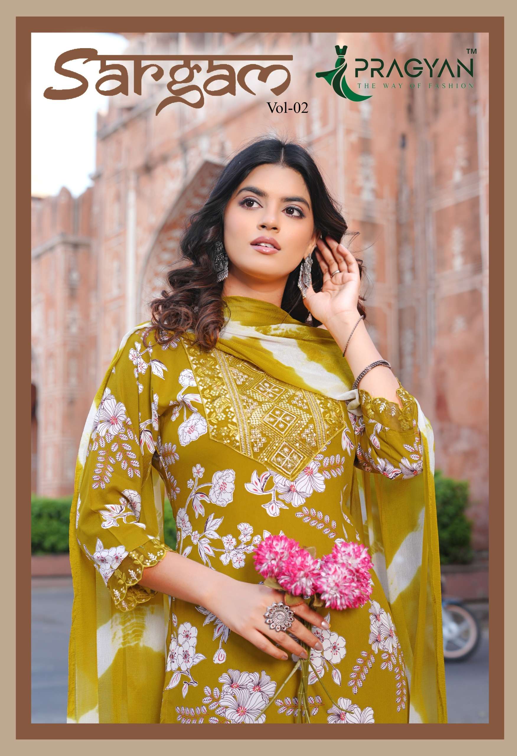 PRAGYAN KURTI SARGAM VOL 2 PRINTED KURTI  WHOLESALER 