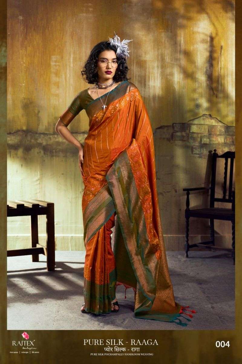 Rajtex  SAREE Raaga Silk PRINTED KURTI WHOLESALER 